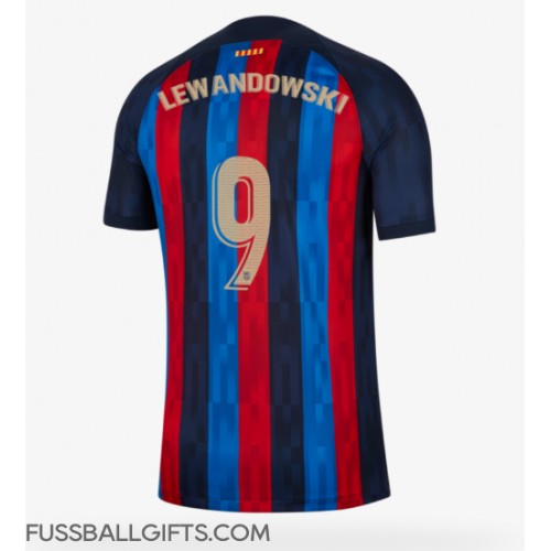 Barcelona Robert Lewandowski #9 Fußballbekleidung Heimtrikot 2022-23 Kurzarm